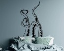 Kraken Octopus Sea Ocean Wall Decal for Bedroom or Bathroom
